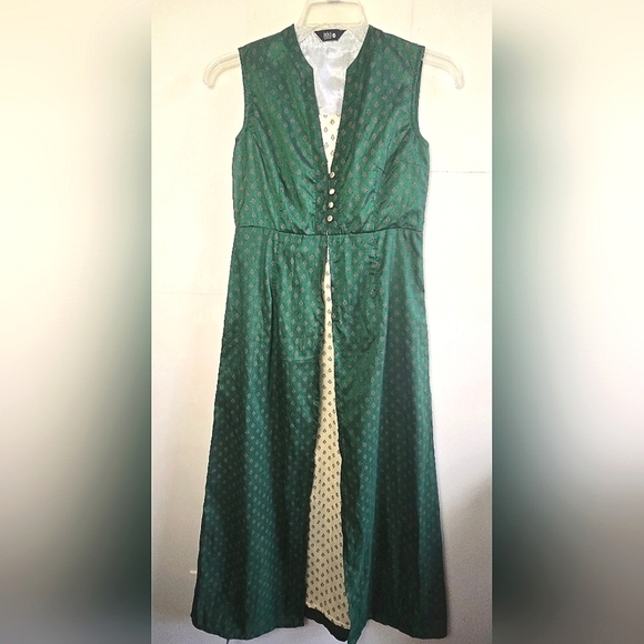 Beautiful House Of Indya Empire Waist Bodice Sleeveless Dress, Size Medium - Picture 1 of 4